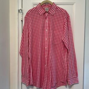 Men’s pink brooks brothers button down